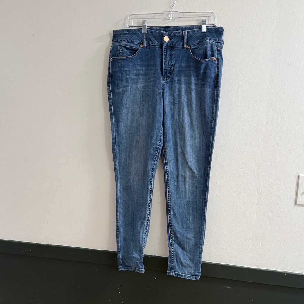 Seven7 Women's Dark Blue Skinny Jeans